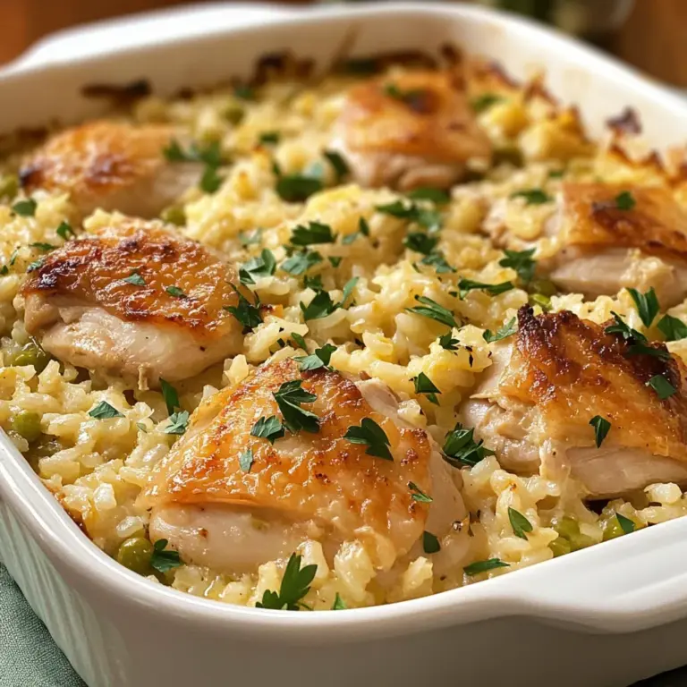 Chicken and Rice Casserole Recipe