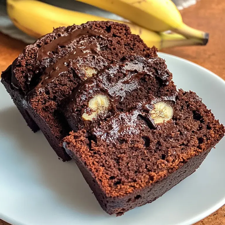 Chocolate Banana Bread