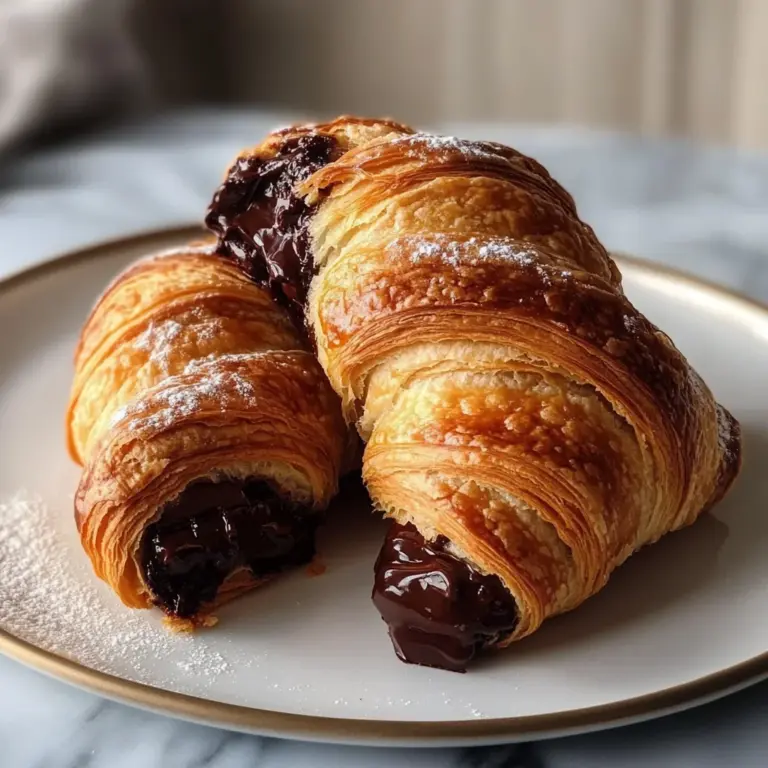 Chocolate Croissants from Scratch Recipe