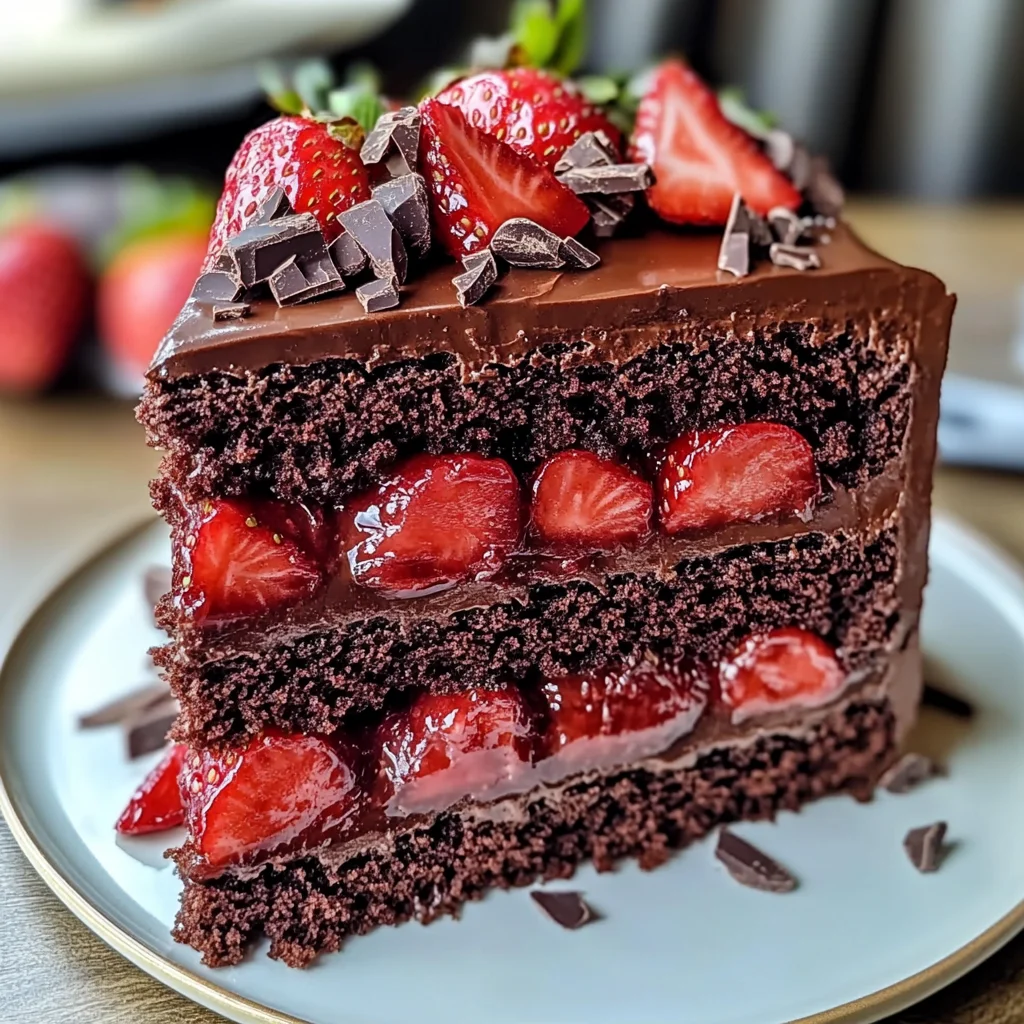 Chocolate Strawberry Cake Recipe: Indulgent Dessert Tips