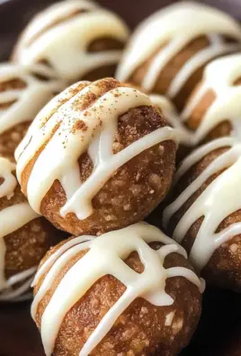 Cinnamon Roll Energy Bites
