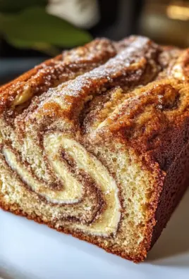 Cream Cheese Cinnamon Swirl Banana Bread