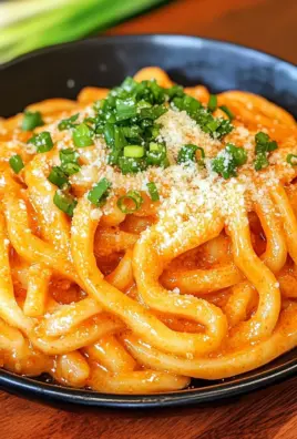 Creamy Gochujang Udon Noodles