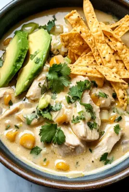 Creamy White Chicken Chili