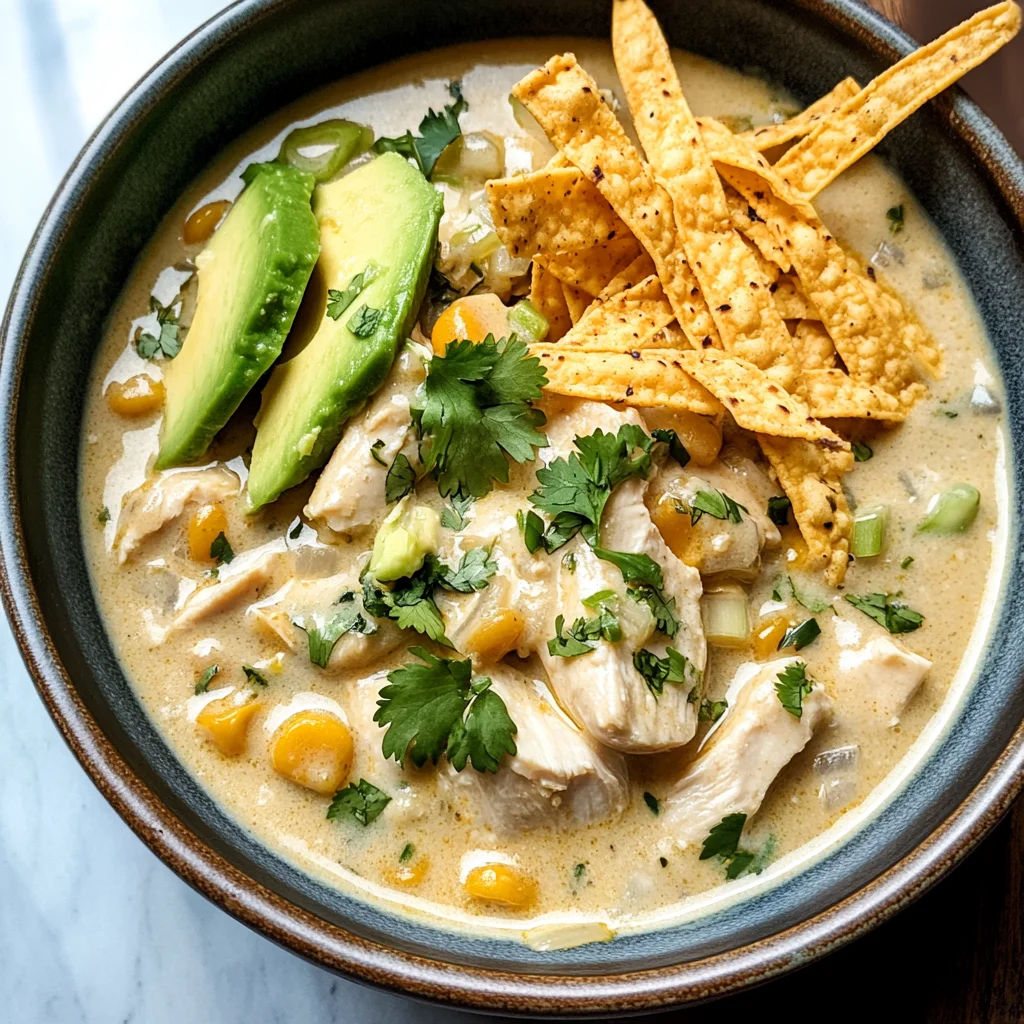 Creamy White Chicken Chili
