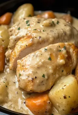 Crockpot Creamy Ranch Chicken