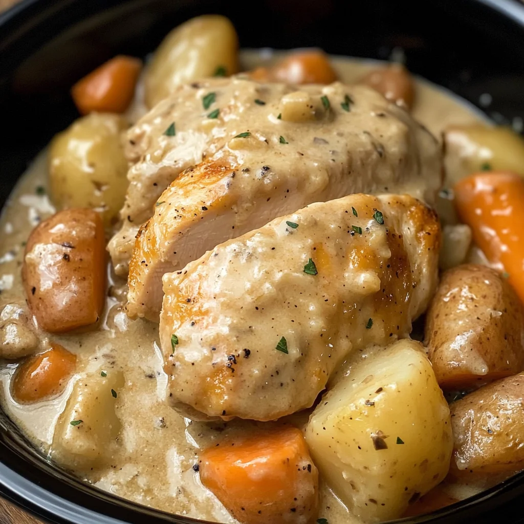 Crockpot Creamy Ranch Chicken