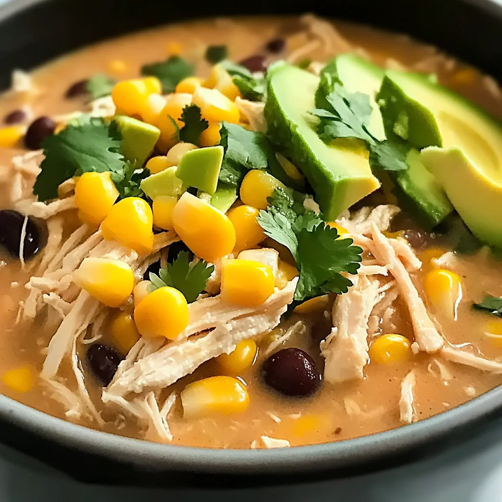 Crockpot White Chicken Chili – Easy, Creamy & Hearty