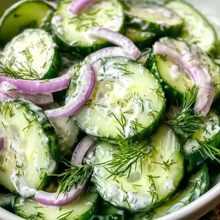 Cucumber Dill Salad