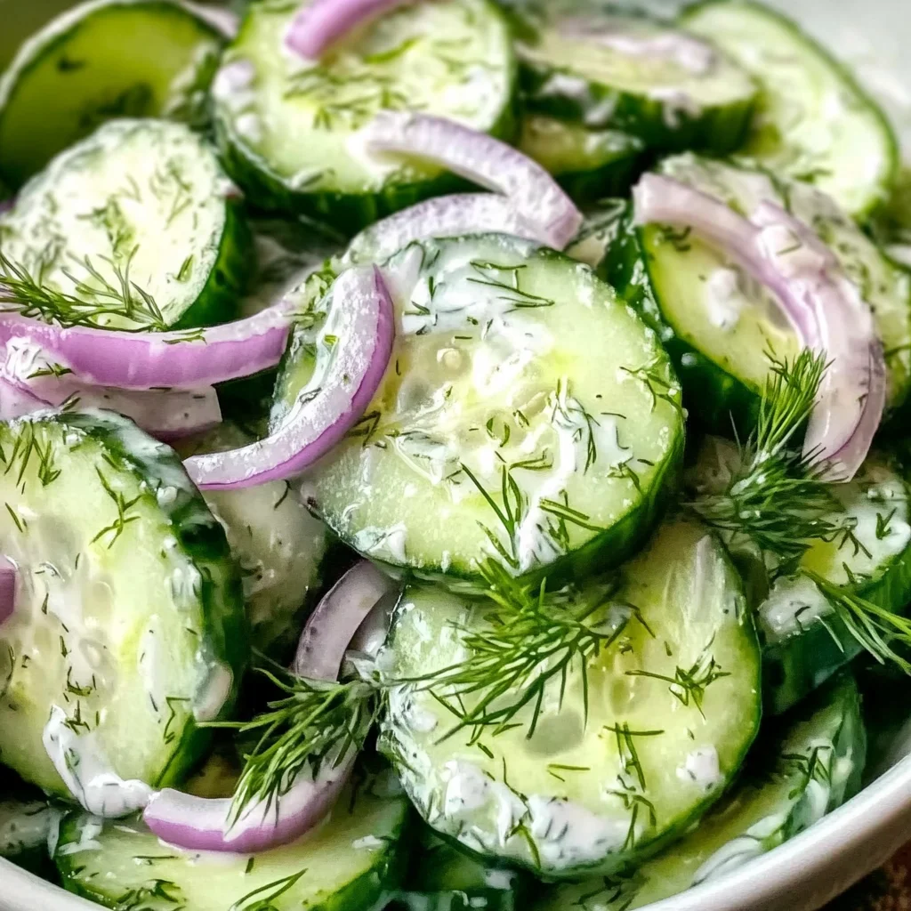 Cucumber Dill Salad