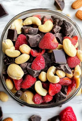 Dark Chocolate Trail Mix Recipe {Heart Healthy}