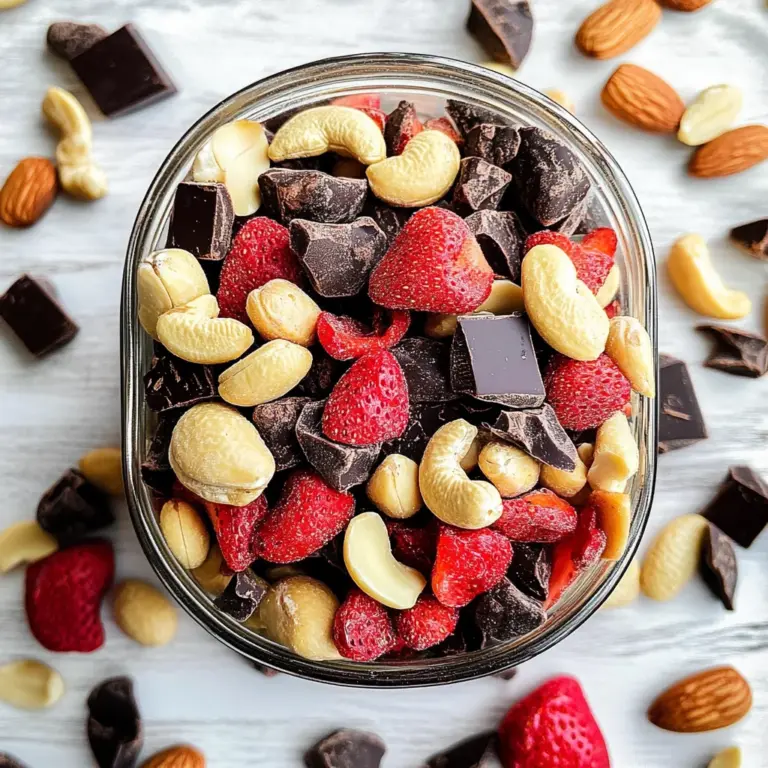 Dark Chocolate Trail Mix Recipe {Heart Healthy}