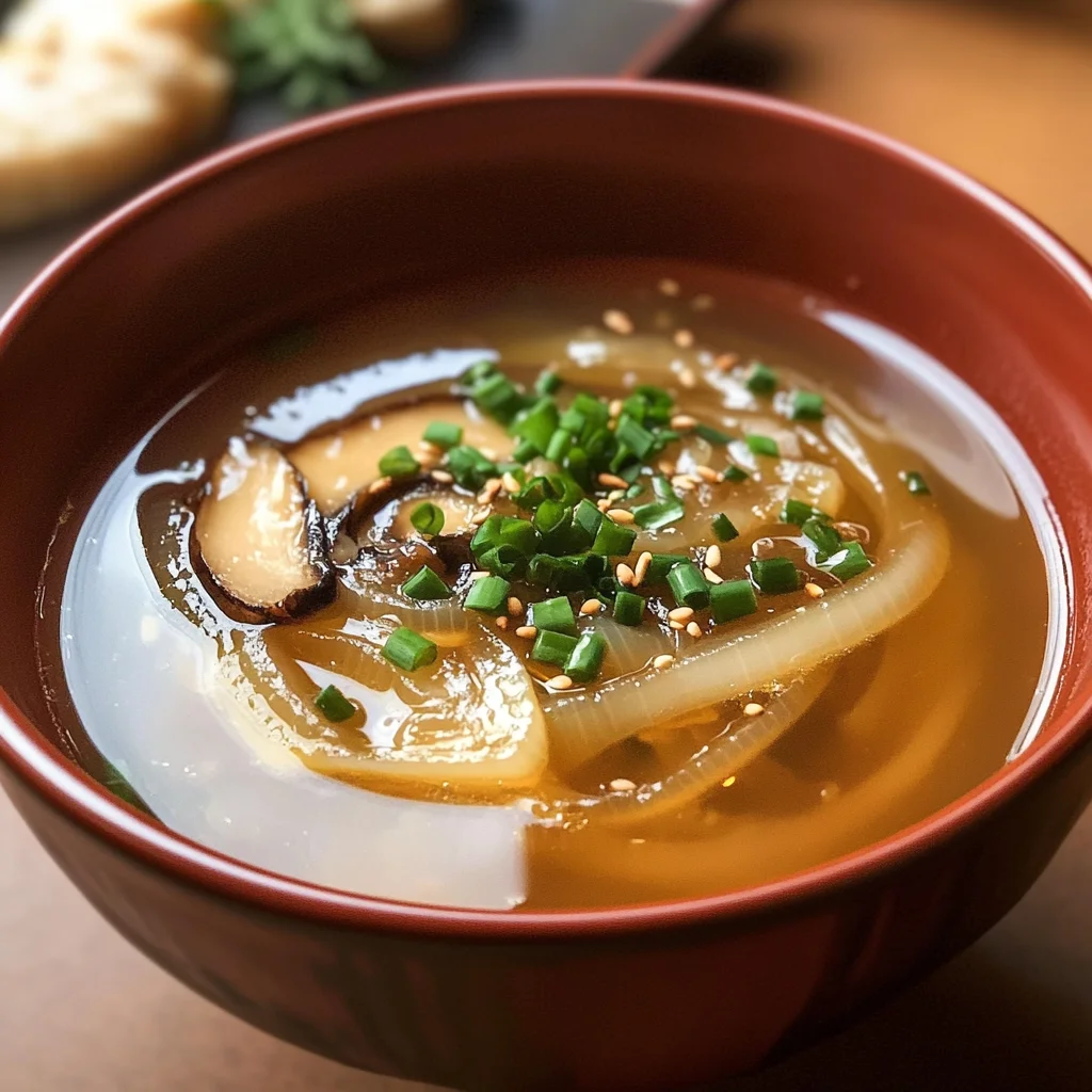 Delicious Japanese Onion Soup Recipes - A Soul-Soothing Elegance