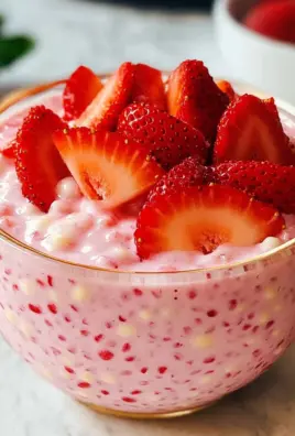 Easy 4-ingredient Strawberry Sago