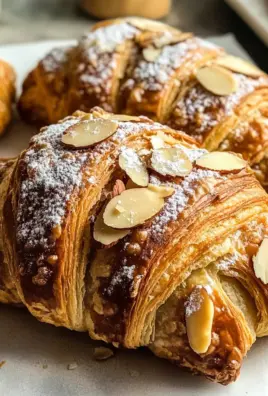 Easy Almond Croissants