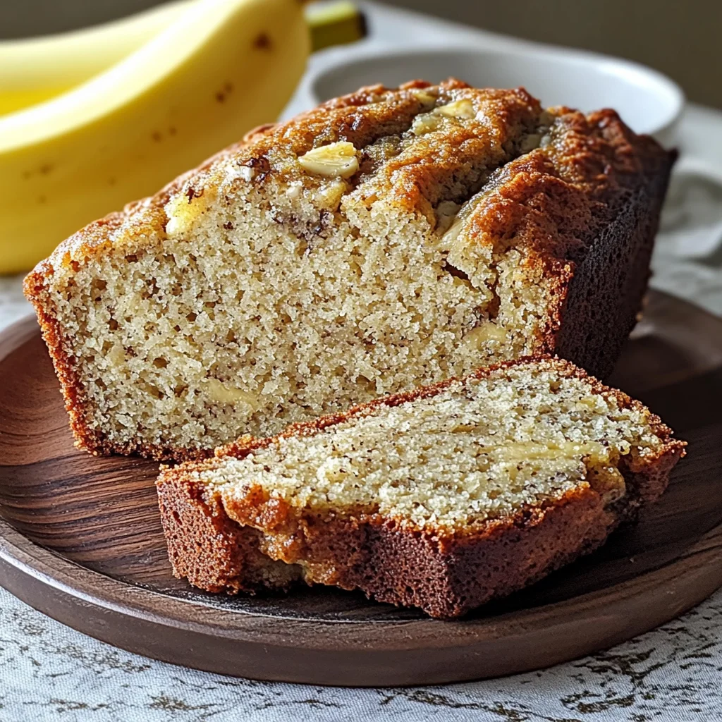Easy Moist Banana Bread