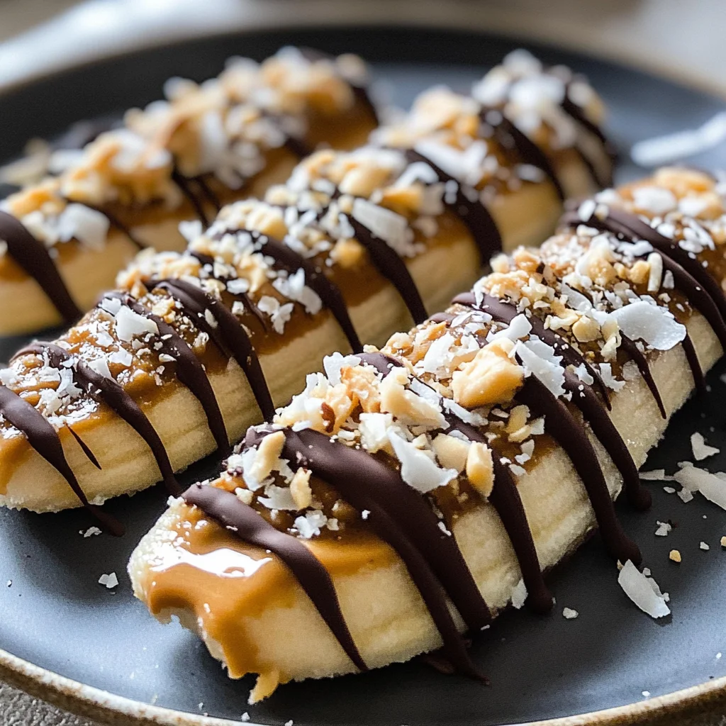 Frozen Banana Snacks