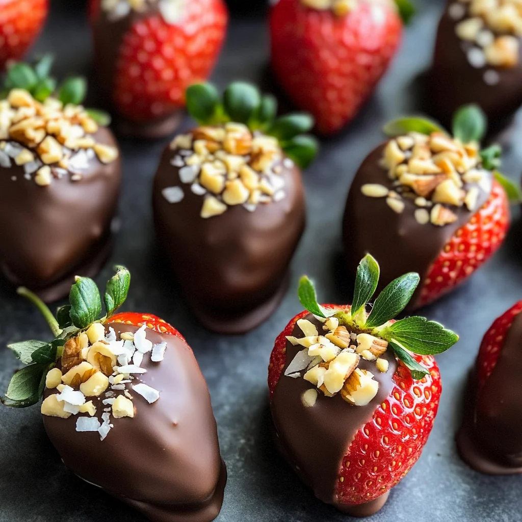 Gourmet Chocolate Covered Strawberries