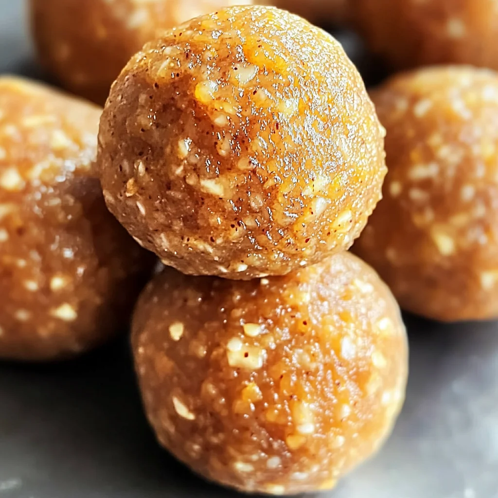 Healthy Pumpkin Protein Balls Recipe