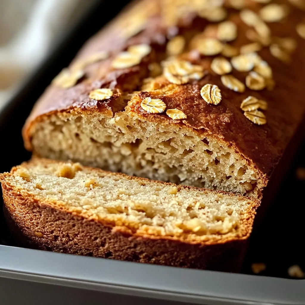 Honey Cinnamon Oatmeal Bread
