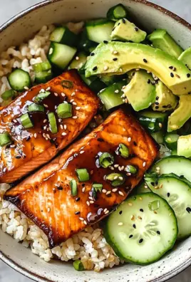 Honey Glazed Salmon Bowl: Quick, Healthy & Delicious Dinner
