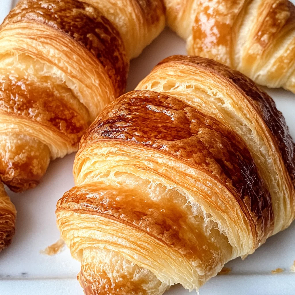Indulge in Homemade Croissants