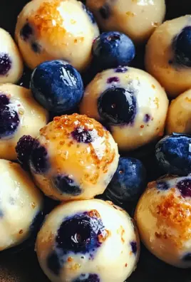 Lemon Blueberry Cottage Cheese Protein Bites