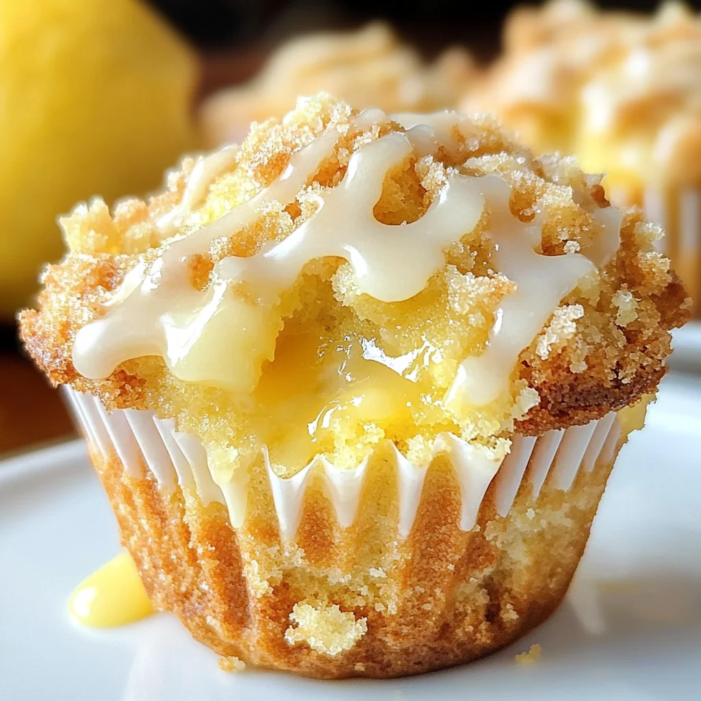Lemon Curd Muffins