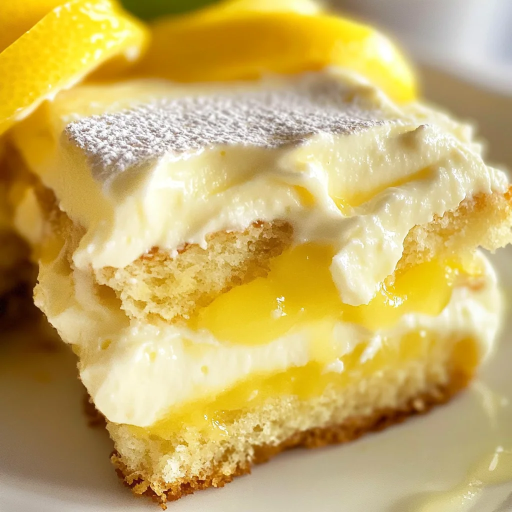 Lemon Tiramisu W/ Lemon Curd