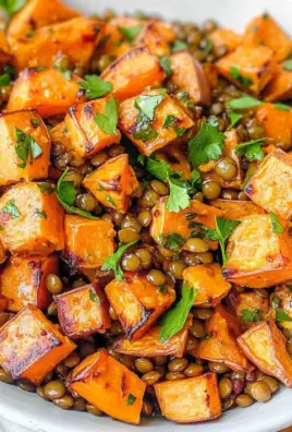 Lentil Sweet Potato Salad