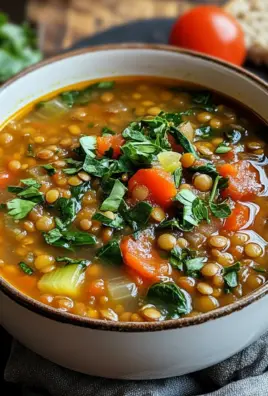 Mediterranean Lentil Soup