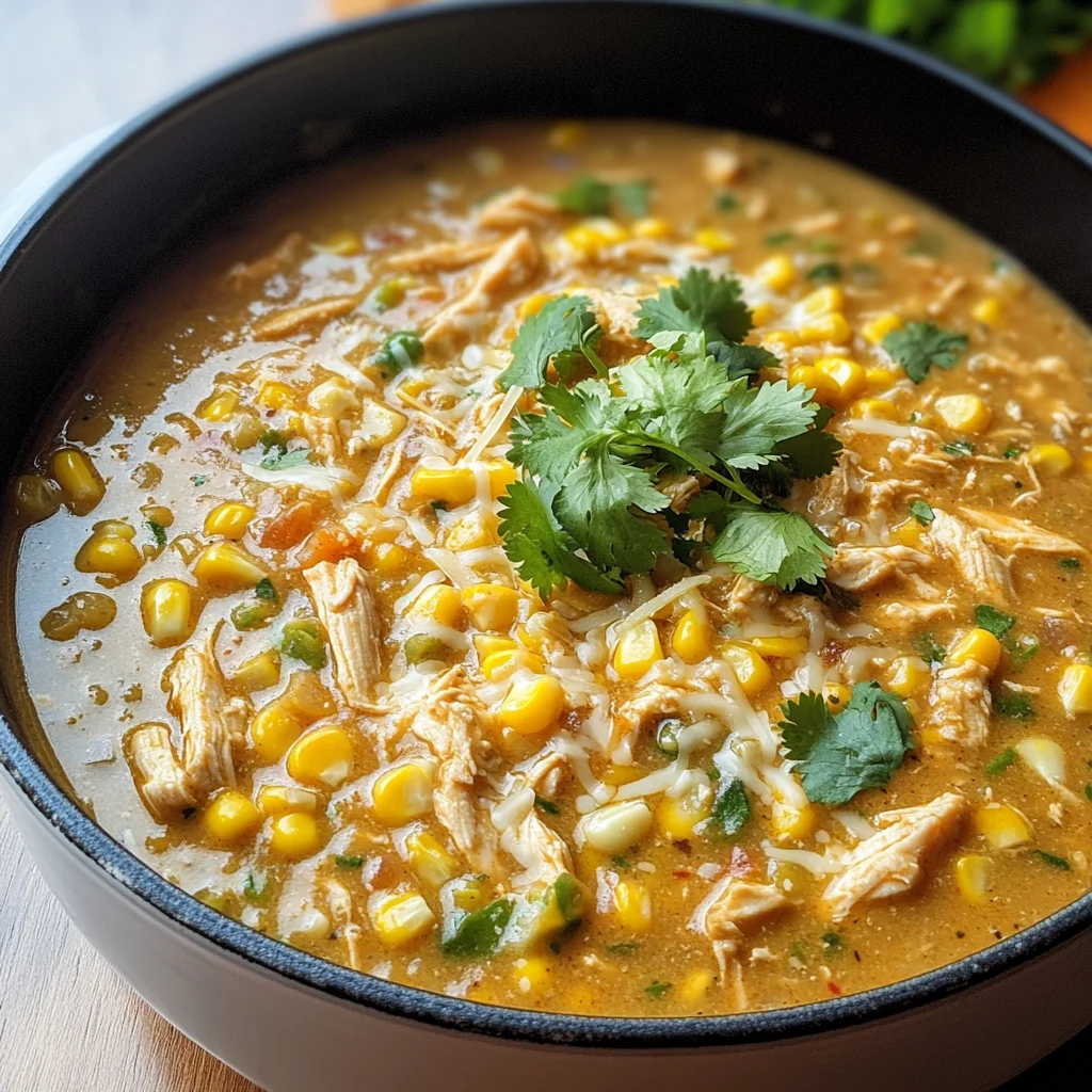 Mexican Street Corn Chicken Chili Recipe