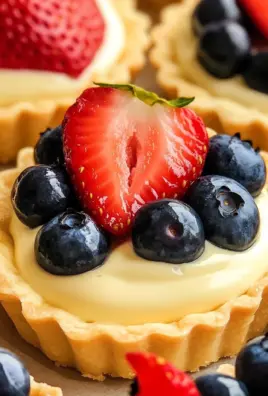 Mini Fruit Tarts With Pastry Cream