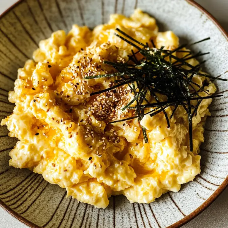 Miso Scrambled Eggs