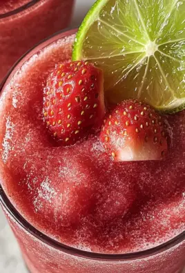 Nonalcoholic Strawberry Margaritas