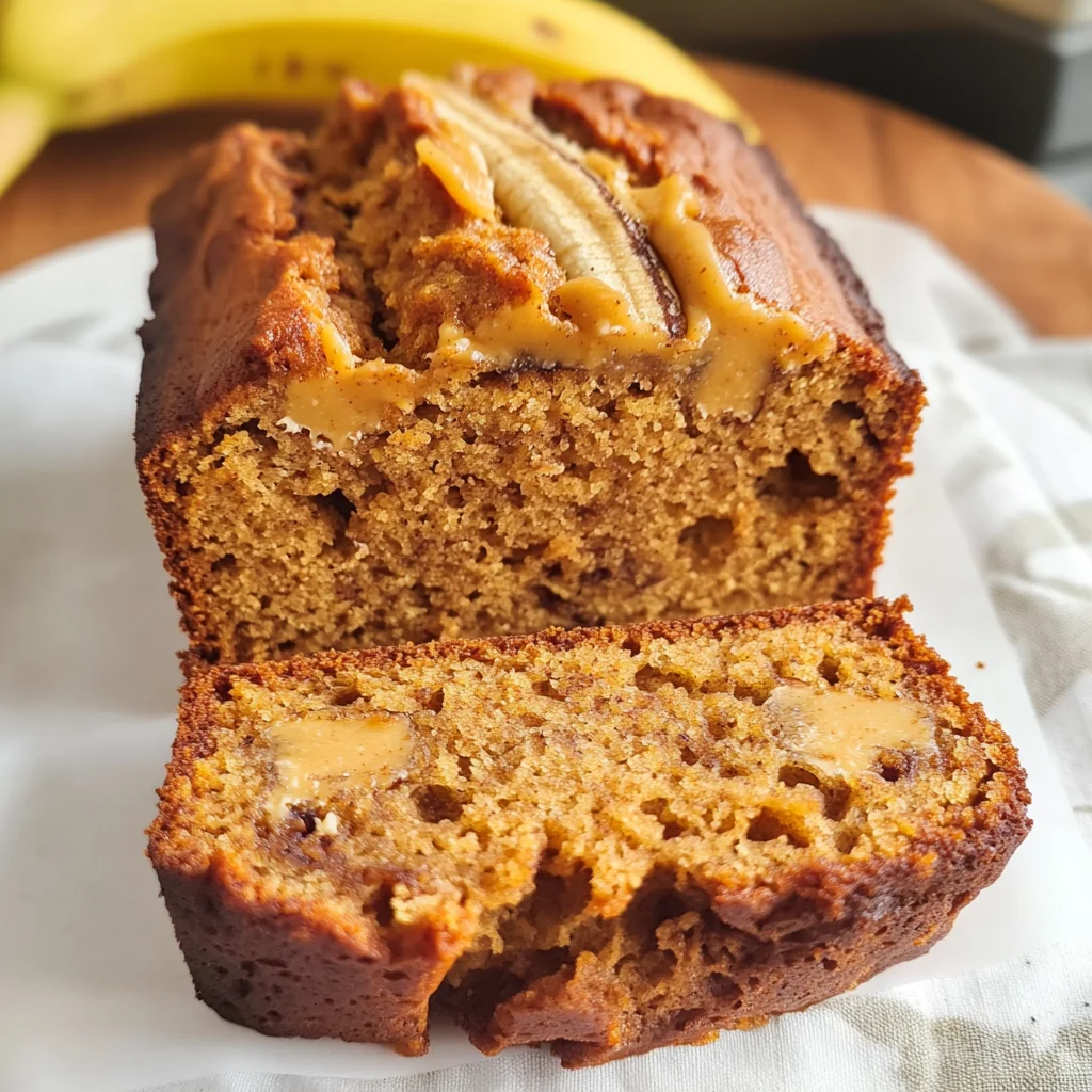 Peanut Butter Banana Bread
