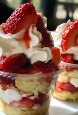 Quick Strawberry Shortcake Cups