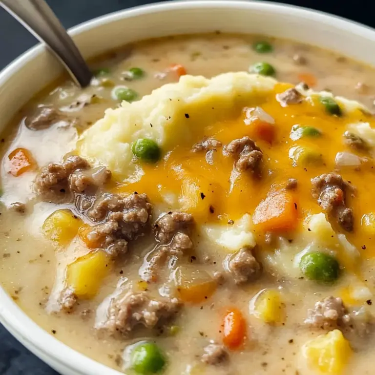 Shepherd's Pie Soup