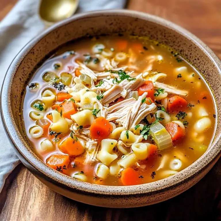 Sicilian Chicken Soup