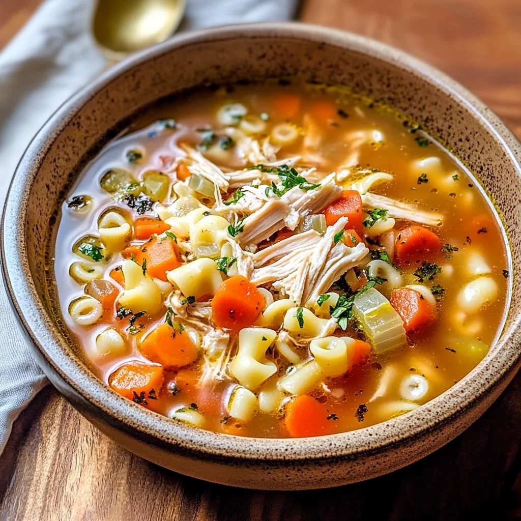 Sicilian Chicken Soup