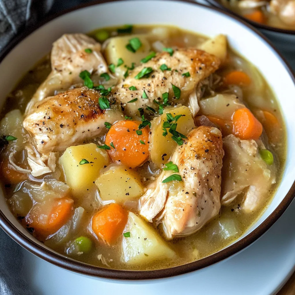 Slow Cooker Chicken Stew