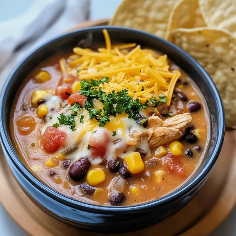 Southwest Chicken Soup