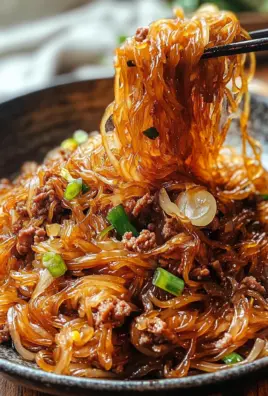 Stir Fried Vermicelli with beef (Ma Yi Shang Shu, 蚂蚁上树)