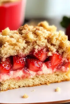 Strawberry Crumb Cake