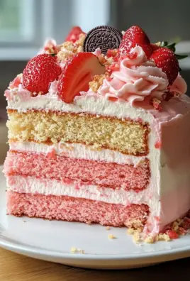 Strawberry Crunch Cake The Easiest Recipe Ever