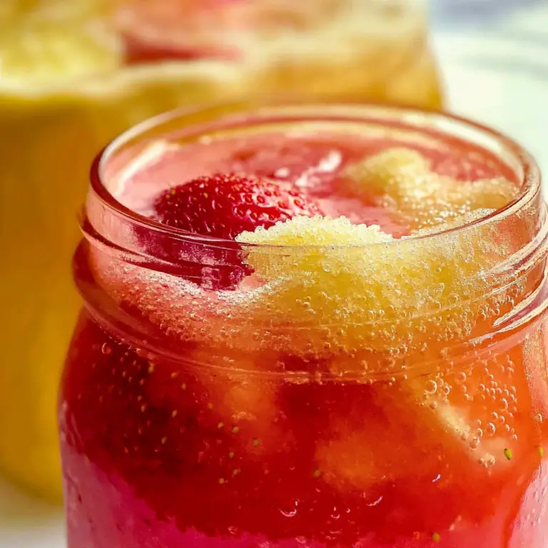 Strawberry Lemonade Concentrate for Canning