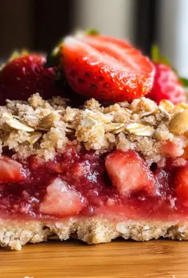 Strawberry Oat Bars