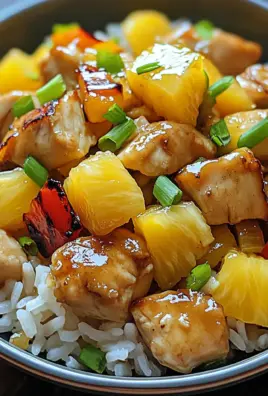 Sweet and Savory Pineapple Chicken and Rice Recipe