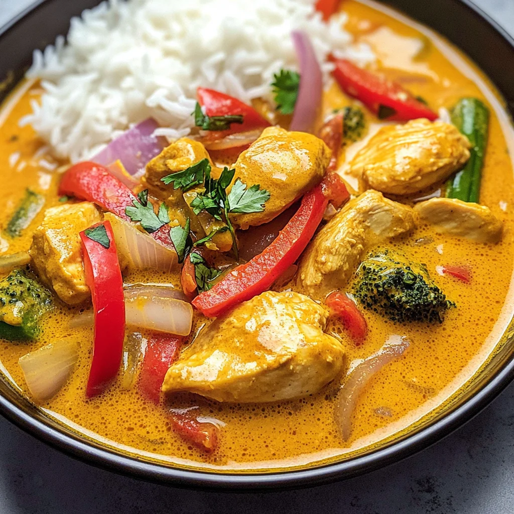 Thai Chicken Curry with Coconut Milk