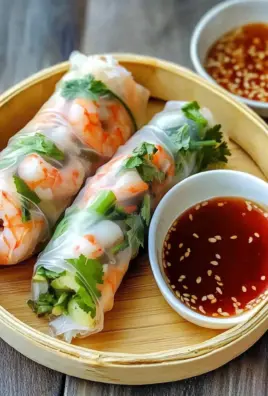 Vietnamese Rice Paper Rolls
